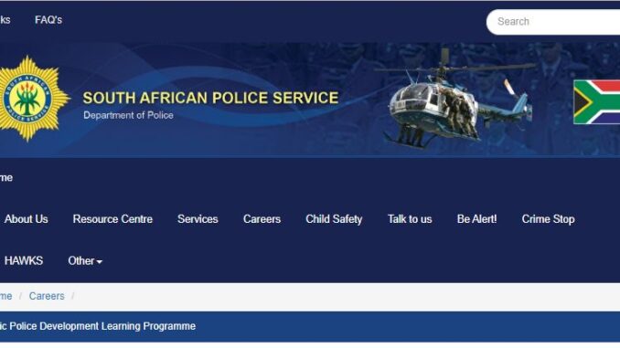 SAPS Basic Police Development Learning Programme