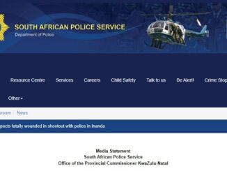 Fatal Shootout in Inanda (SAPS) Police Neutralize Suspects Linked to Recent Killings