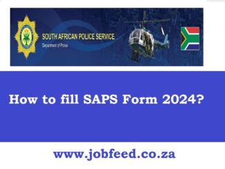 How to fill SAPS Form 2024
