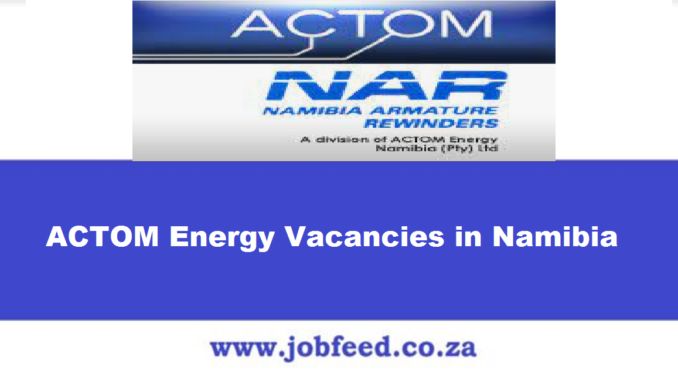 ACTOM Energy Vacancies