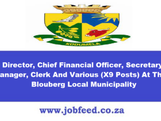 Blouberg Local Municipality Vacancies