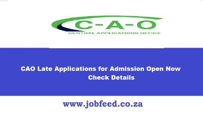 CAO Late Applications