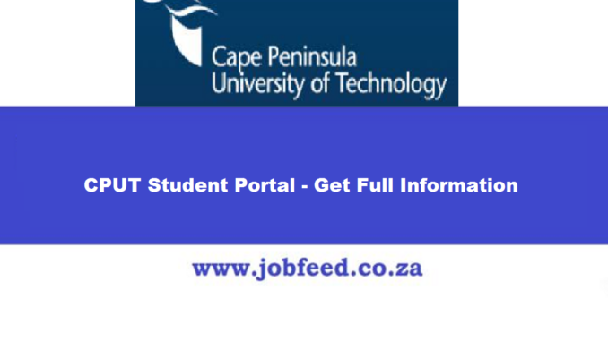 CPUT Student Portal Login