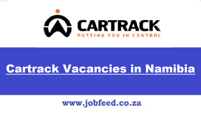 Cartrack Vacancies