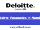 Deloitte Vacancies