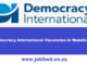 Democracy International Vacancies