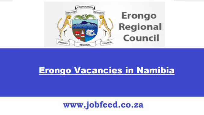 Erongo Vacancies