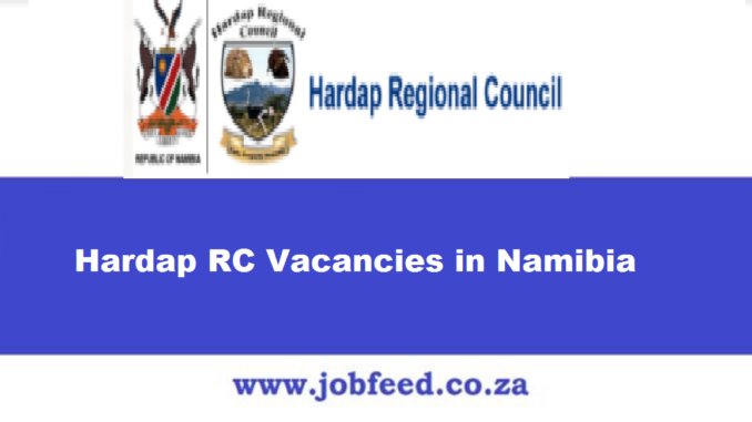 Hardap RC Vacancies