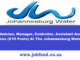 Johannesburg Water Vacancies