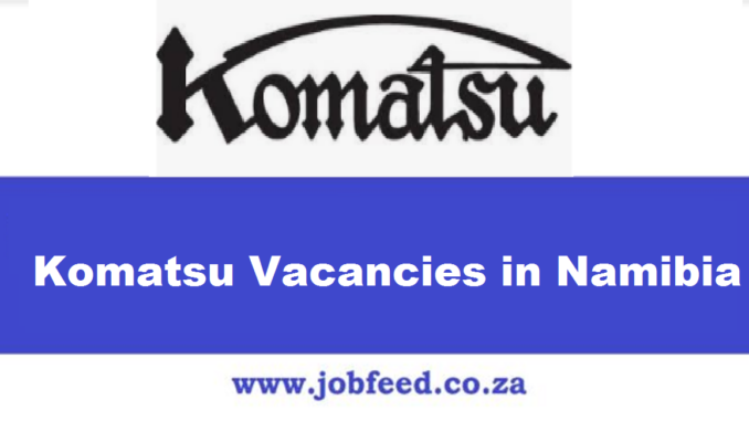 Komatsu Vacancies