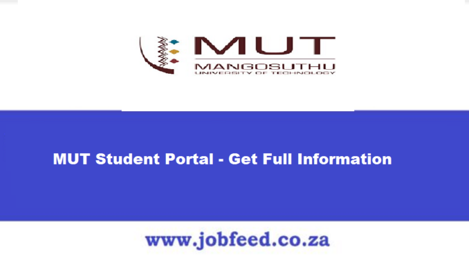 MUT Student Portal login
