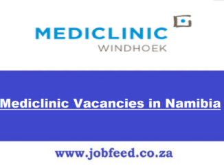 Mediclinic Vacancies