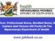 Mpumalanga Department of Health Vacancies