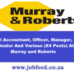 Murray and Roberts Vacancies