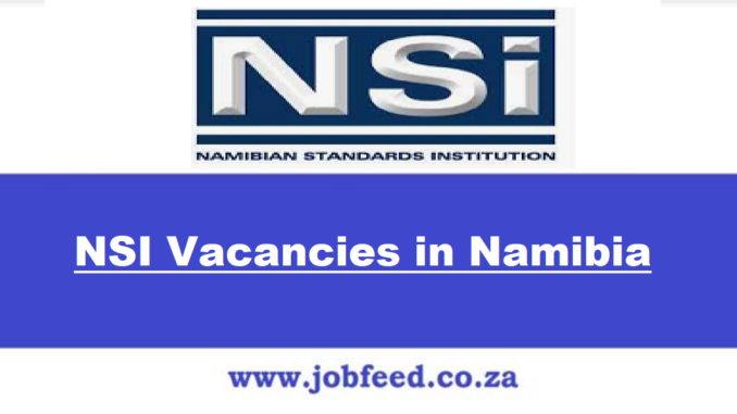NSI Vacancies