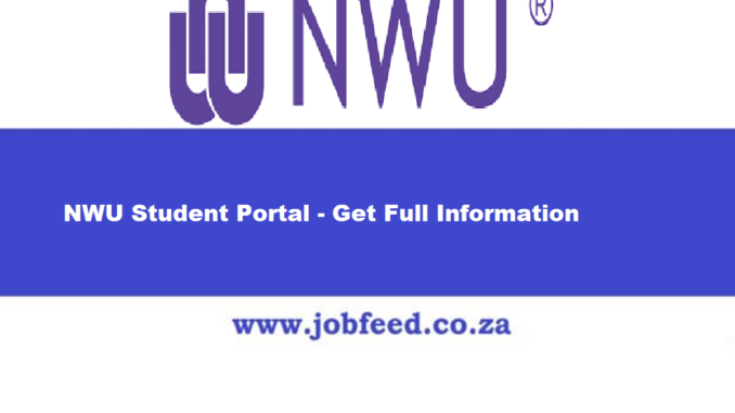 NWU Student Portal Login