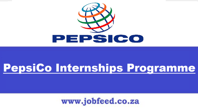 PepsiCo Internships Programme