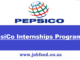 PepsiCo Internships Programme