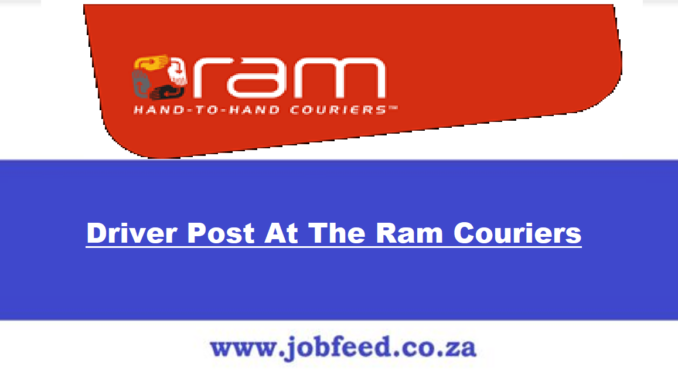 Ram Couriers Vacancies