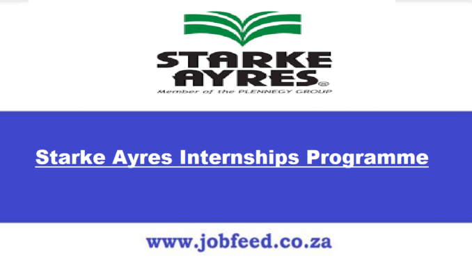 Starke Ayres Internships Programme