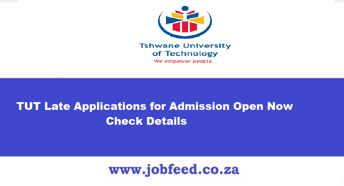 TUT Late Applications for Admission 2025/2025 Open Now Check Details