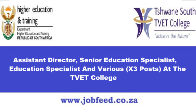 TVET College Vacancies