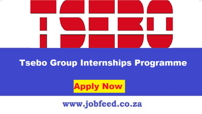Tsebo Group Internships Programme