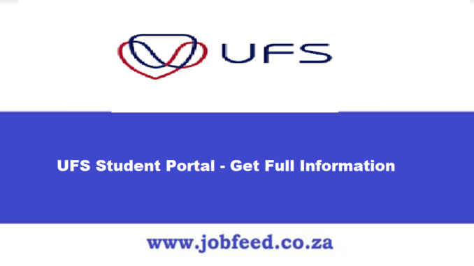 UFS Student Portal login