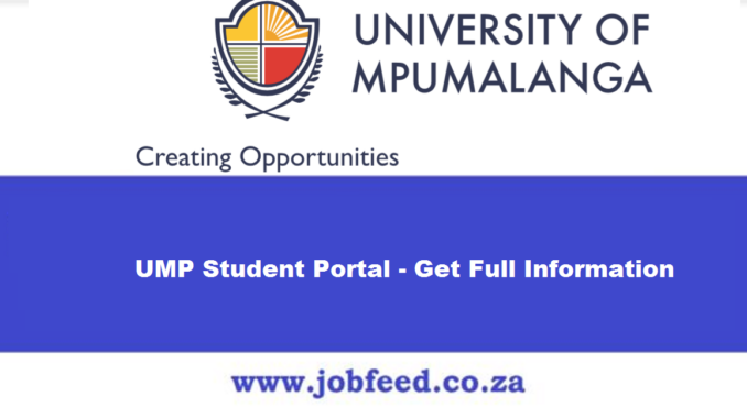 UMP Student Portal