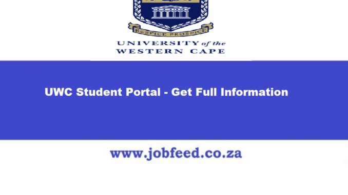 UWC Student Portal login