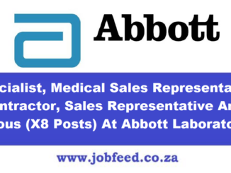 Abbott Laboratories Vacancies