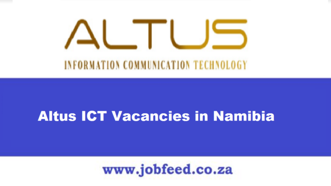 Altus ICT Vacancies