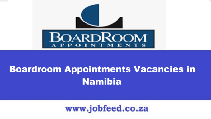 Boardroom Appointments Vacancies