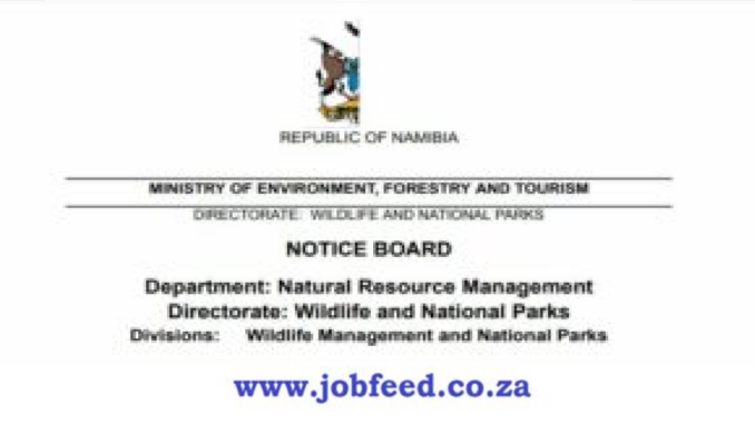 Directorate of Wildlife and National Parks (DWNP) Cleaner Vacancies