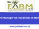 Farm Manager SA Vacancies