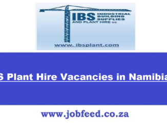 IBS Plant Hire Vacancies
