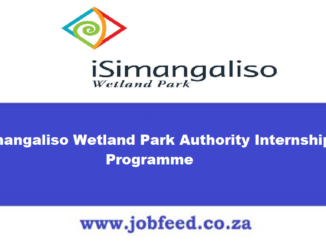 ISimangaliso Wetland Park Authority Internships Programme