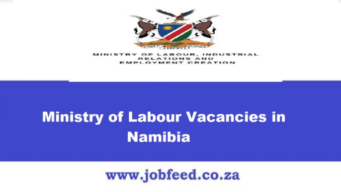 Ministry of Labour Vacancies