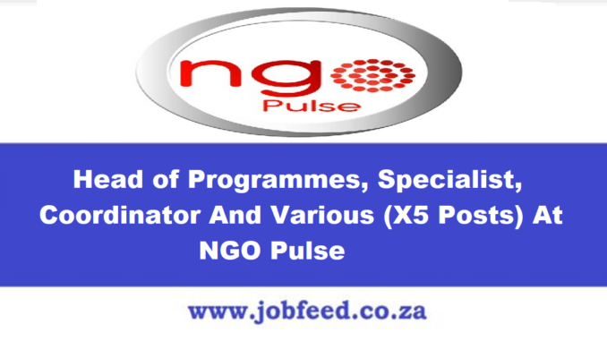 NGO Pulse Vacancies