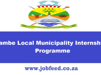 Ndlambe Local Municipality Internships Programme