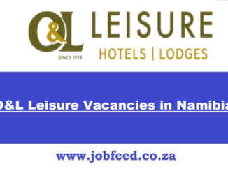 O&L Leisure Vacancies