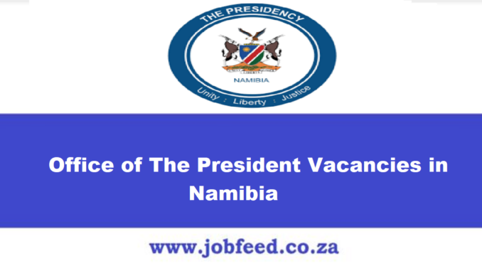Office of The President Vacancies