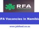 RFA Vacancies