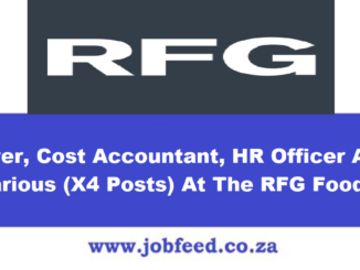 RFG Foods Vacancies