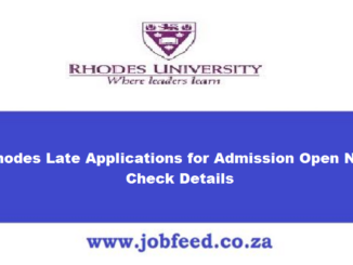 Rhodes Late Applications
