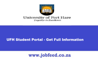 UFH Student Portal Login