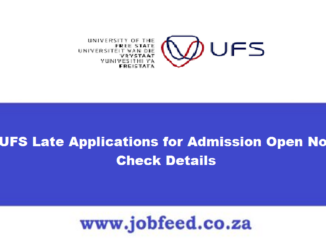 UFS Late Applications