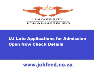 UJ Late Applications