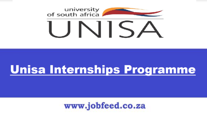 Unisa Internships Programme