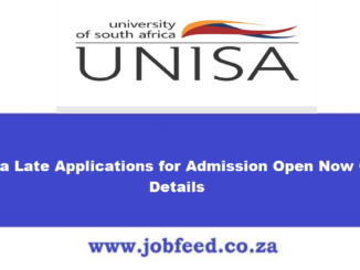 Unisa Late Applications